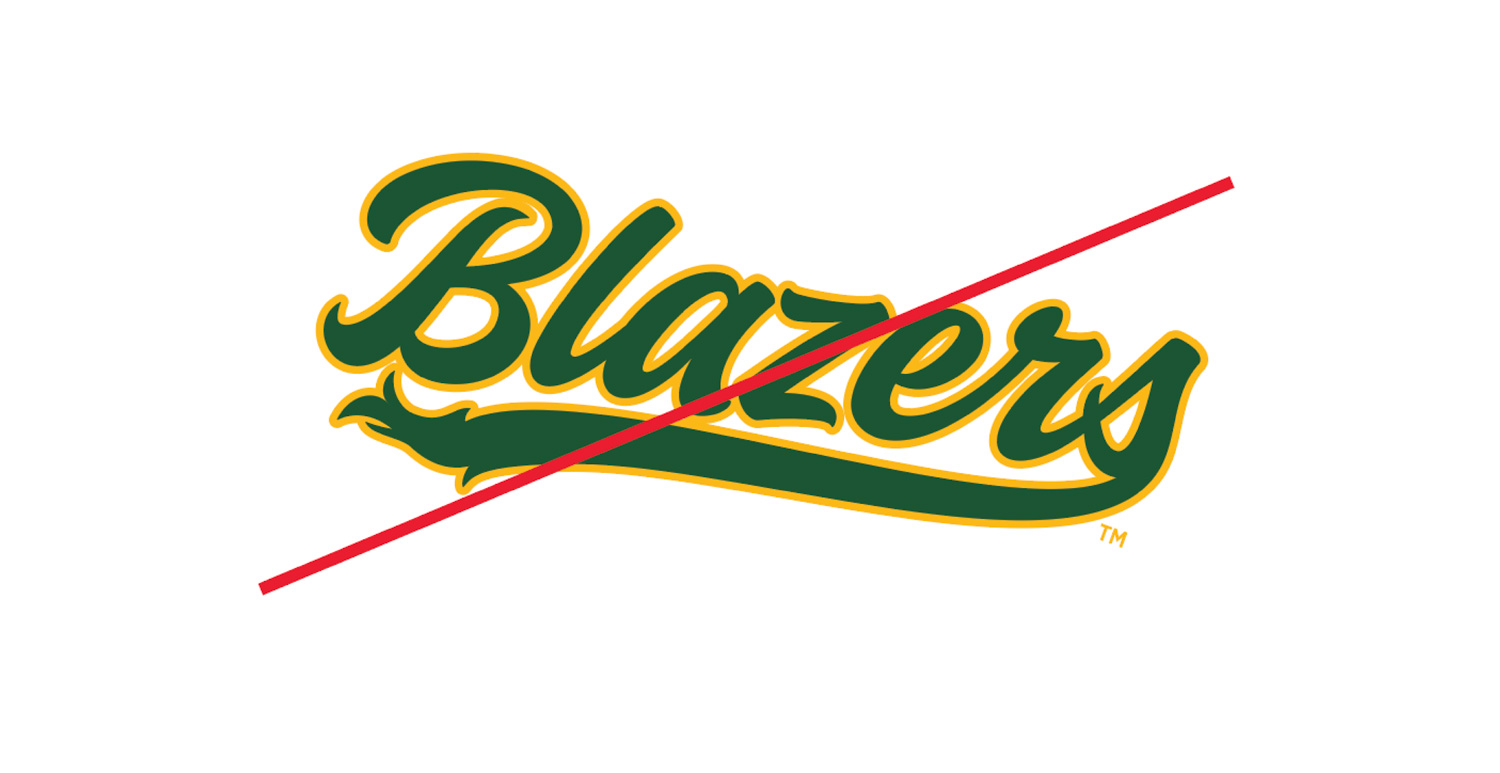 Graphic showing blazers script Inappropriate Use 2