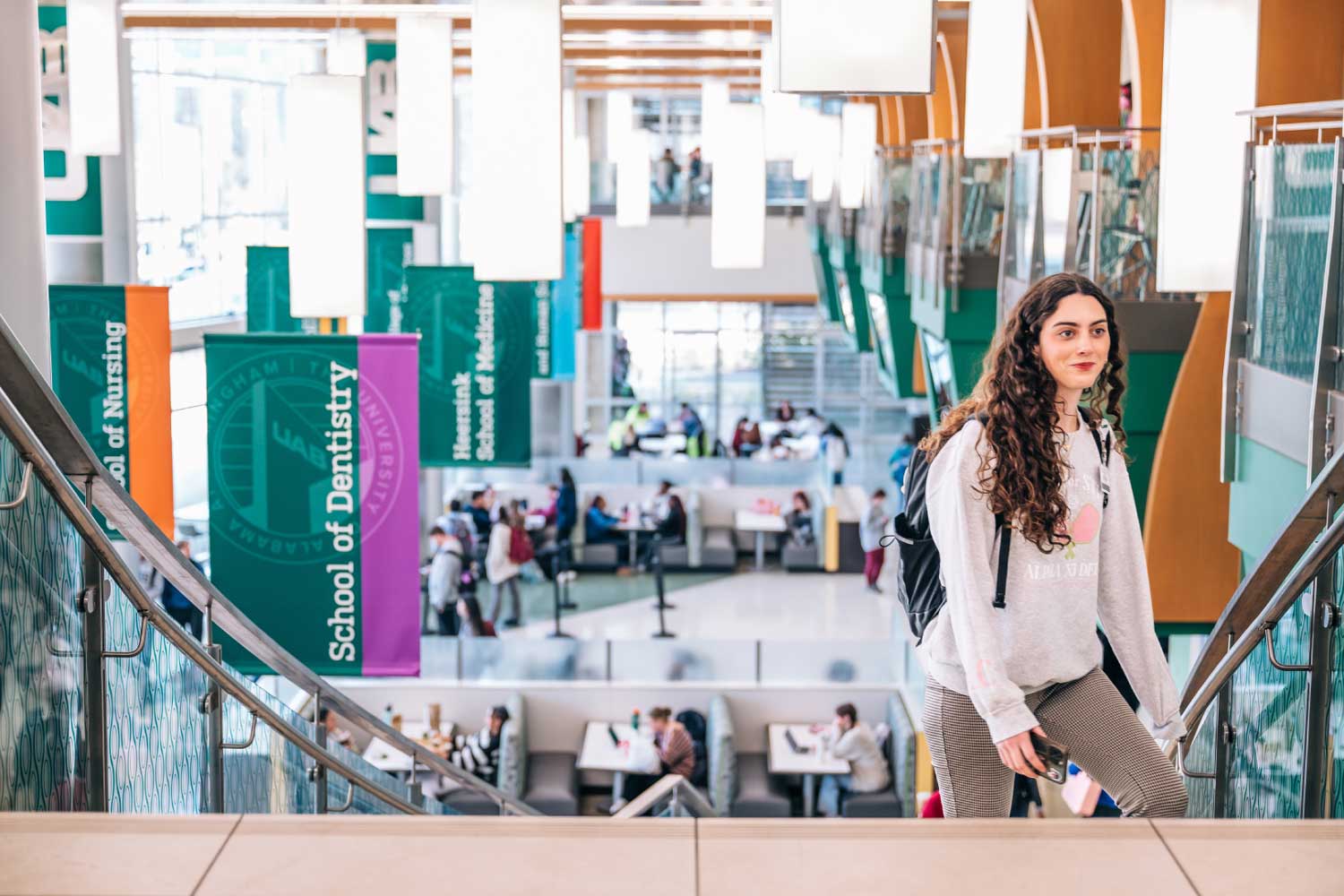 Graphic showing a mural at The Commons