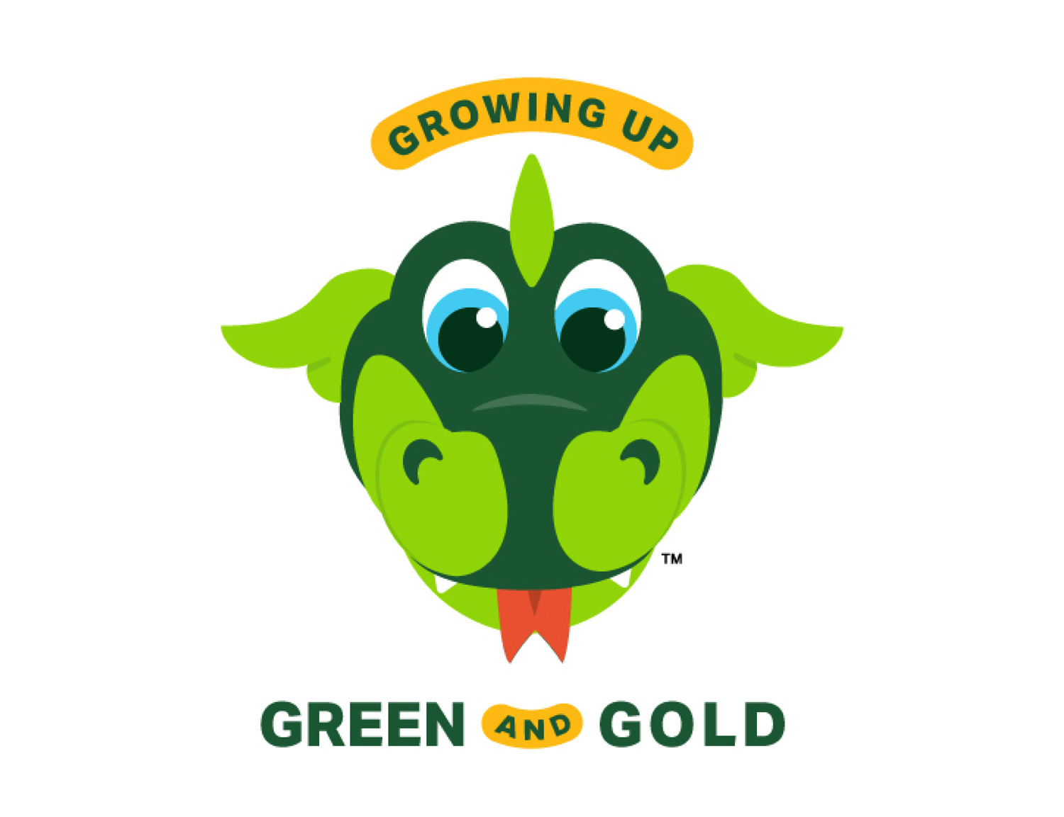 Growing Up Green and Gold logo