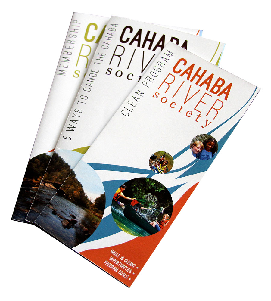 Cahaba River Society brochures