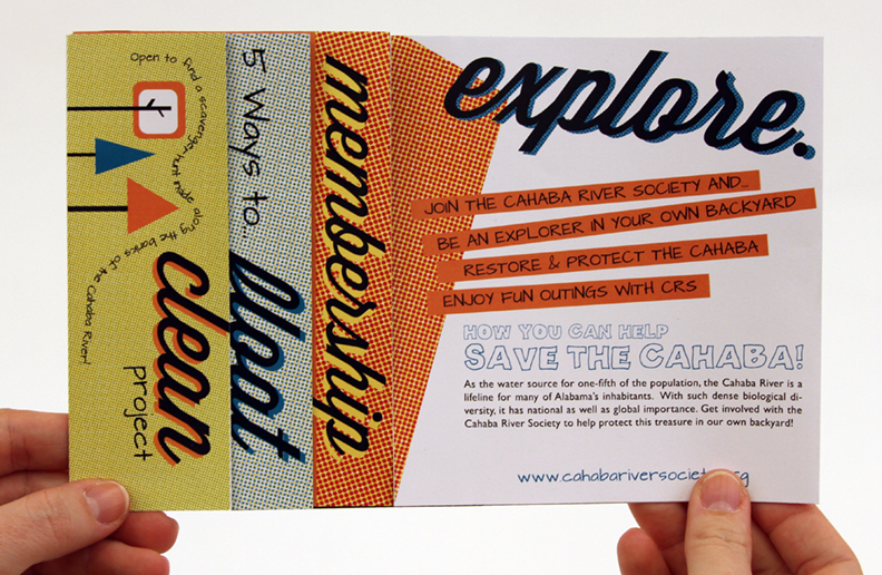Cahaba River Project flyer
