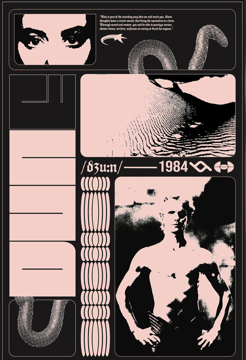 Dune 1984 movie poster
