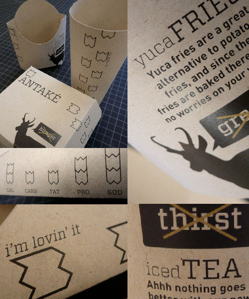 Fast food packaging