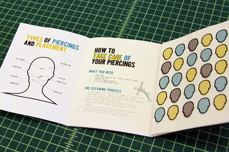 Piercings brochure