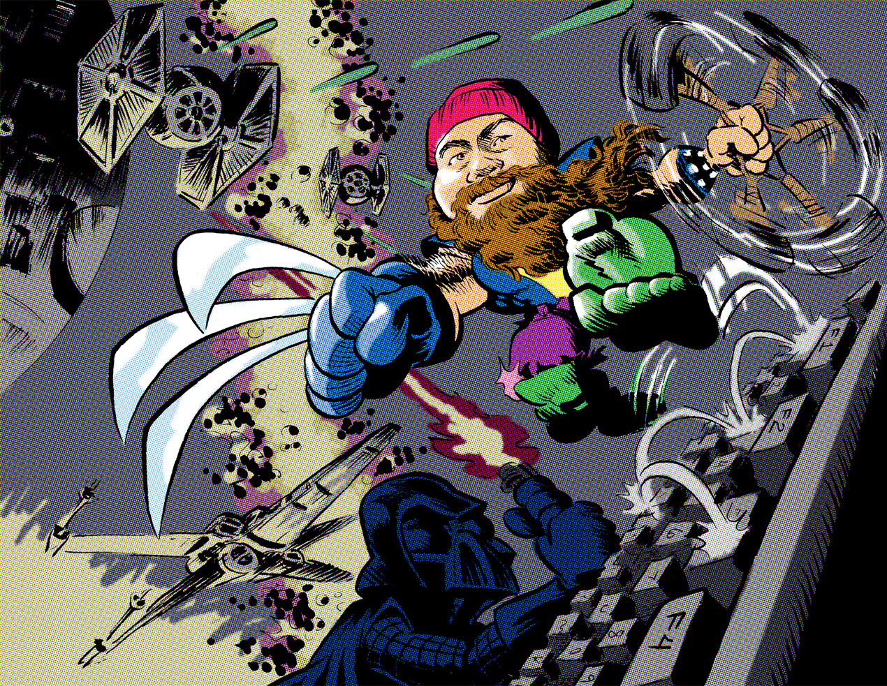 Jason Aaron illustration