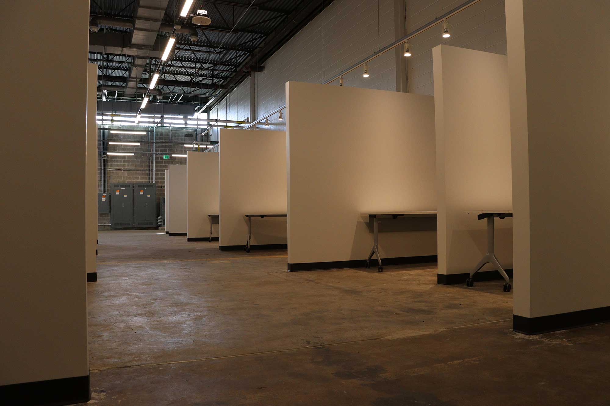 Public BFA cubicles