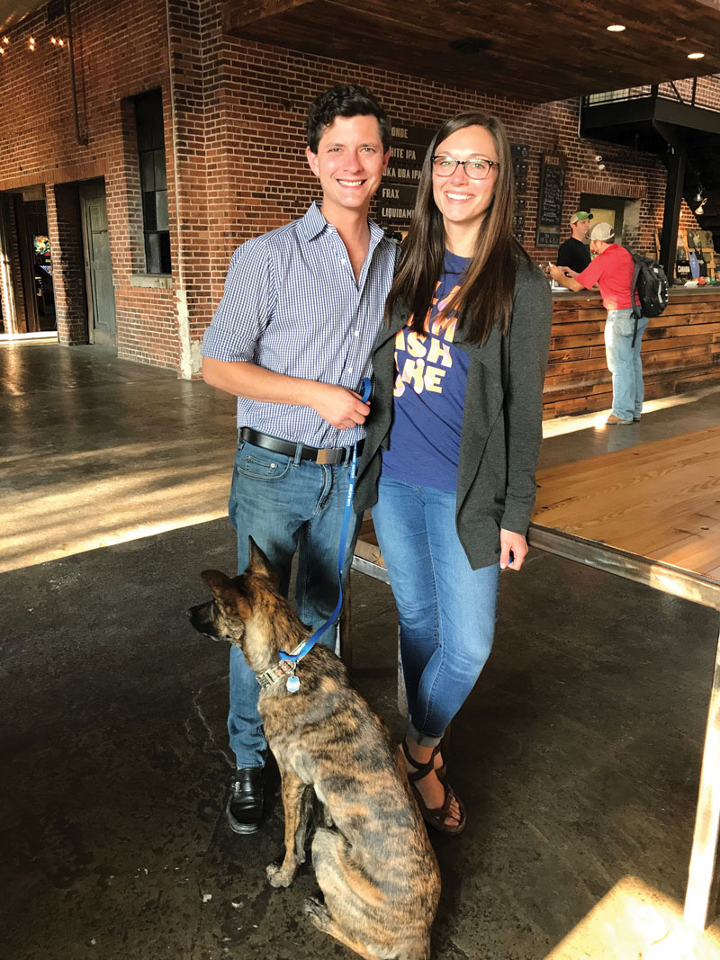 CAS Alumni Night Cahaba Brewing Reilly Johnson And Rob Morgan