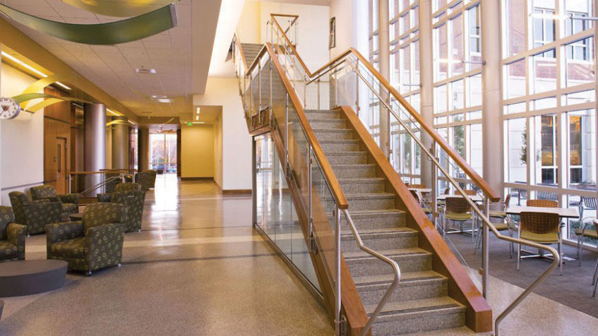 first floor of heritage hall