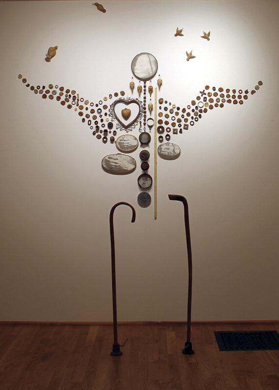 Doug Baulos, "Binding my Lost Heaven" exhibition, 2015.  