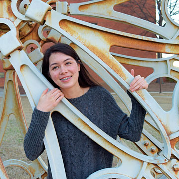 Courtney Walker, Dean's Award Winner, Neuroscience. 