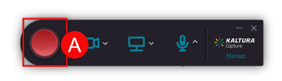 Kaltura Capture annotation tools