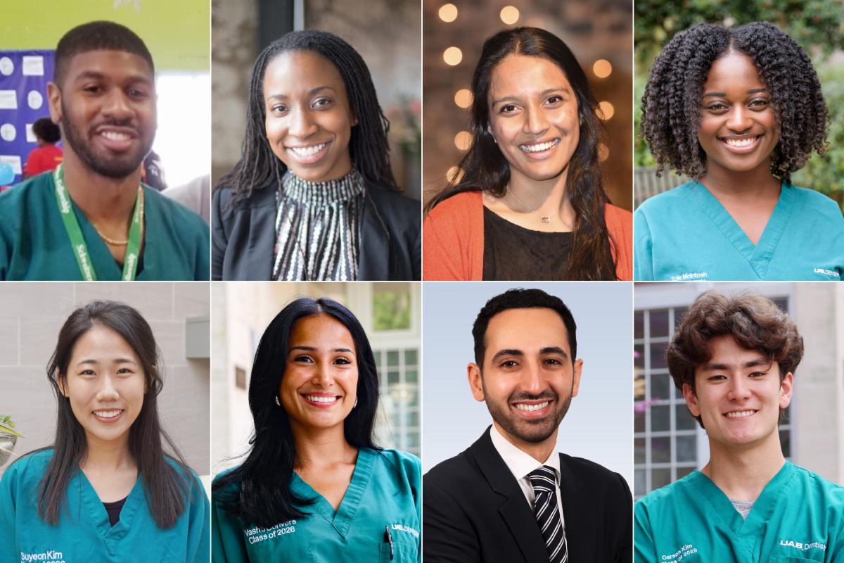Collage of eight men and women of various backgrounds
