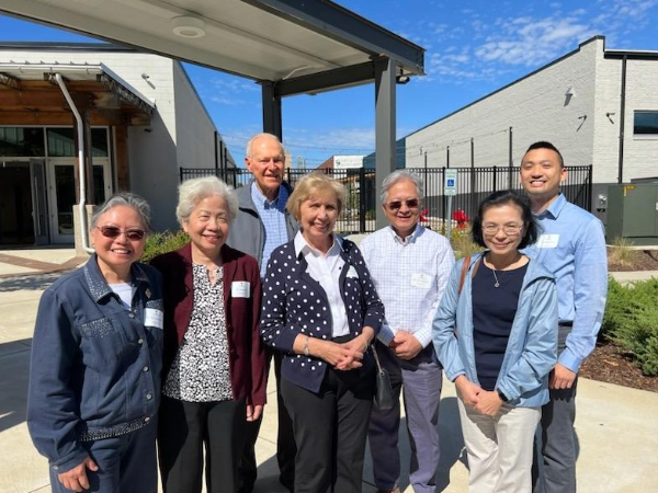 Dr. Liu family and friends at Dr. Liu Memorial Lecture 2023