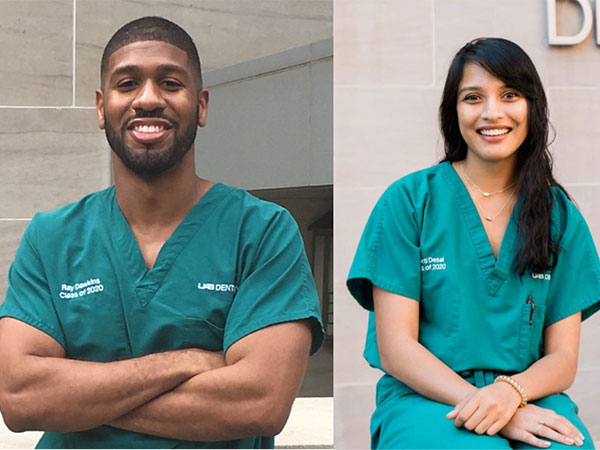 Raymond (Ray) Dawkins II and Bhakti Desai.