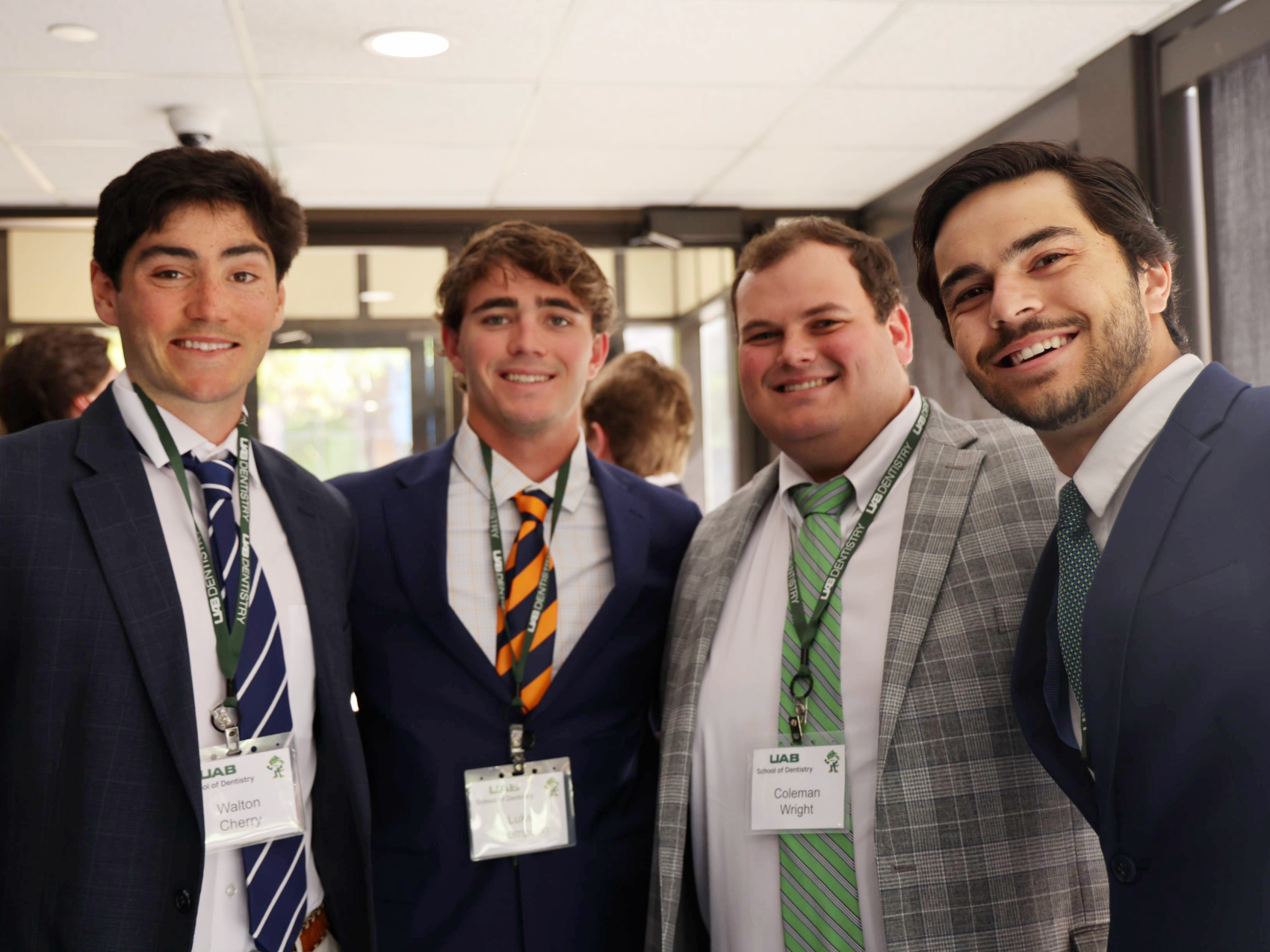 A group of incoming D1 students participating in activities and orientation on Welcome Day