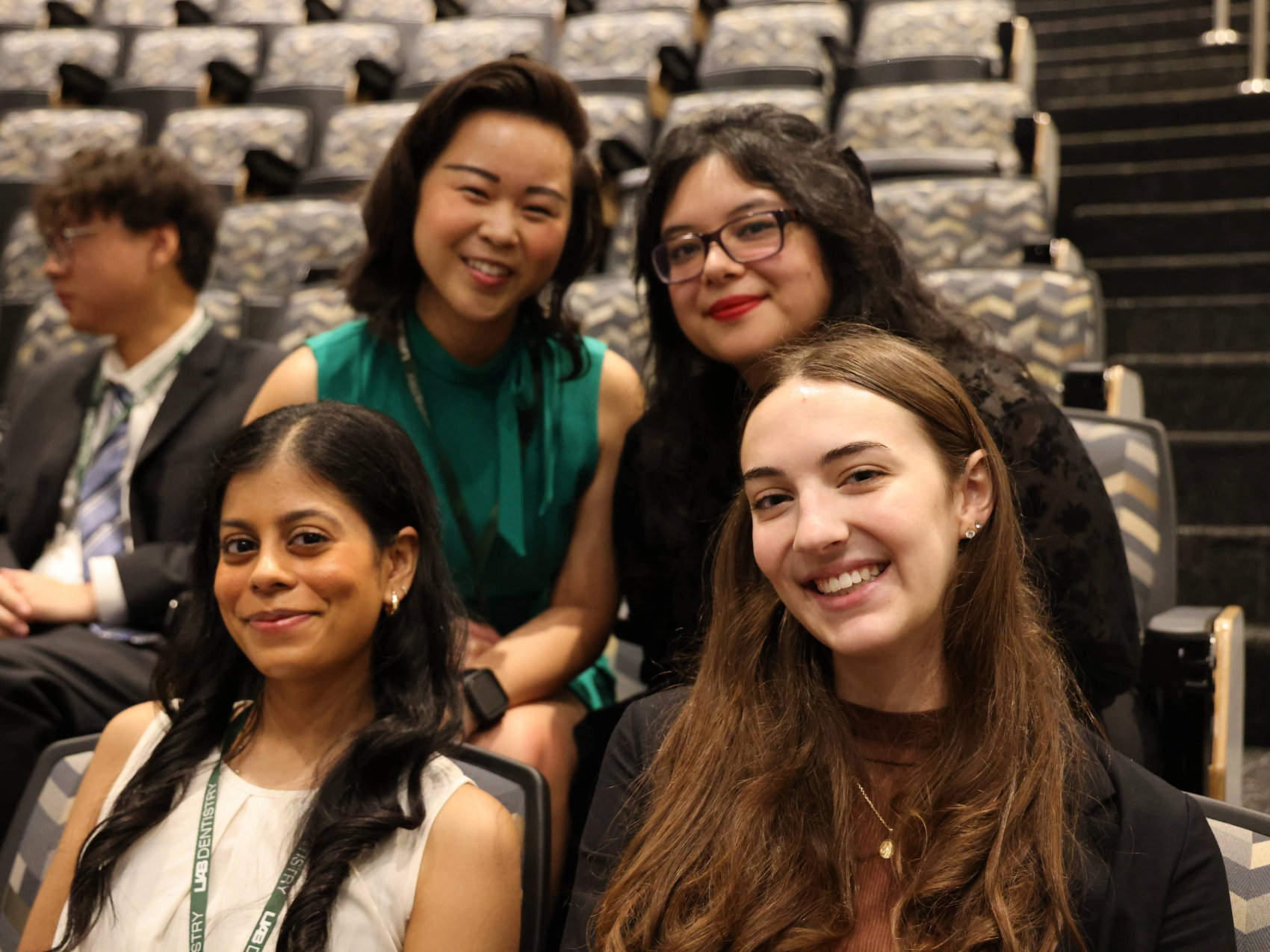 A group of incoming D1 students participating in activities and orientation on Welcome Day