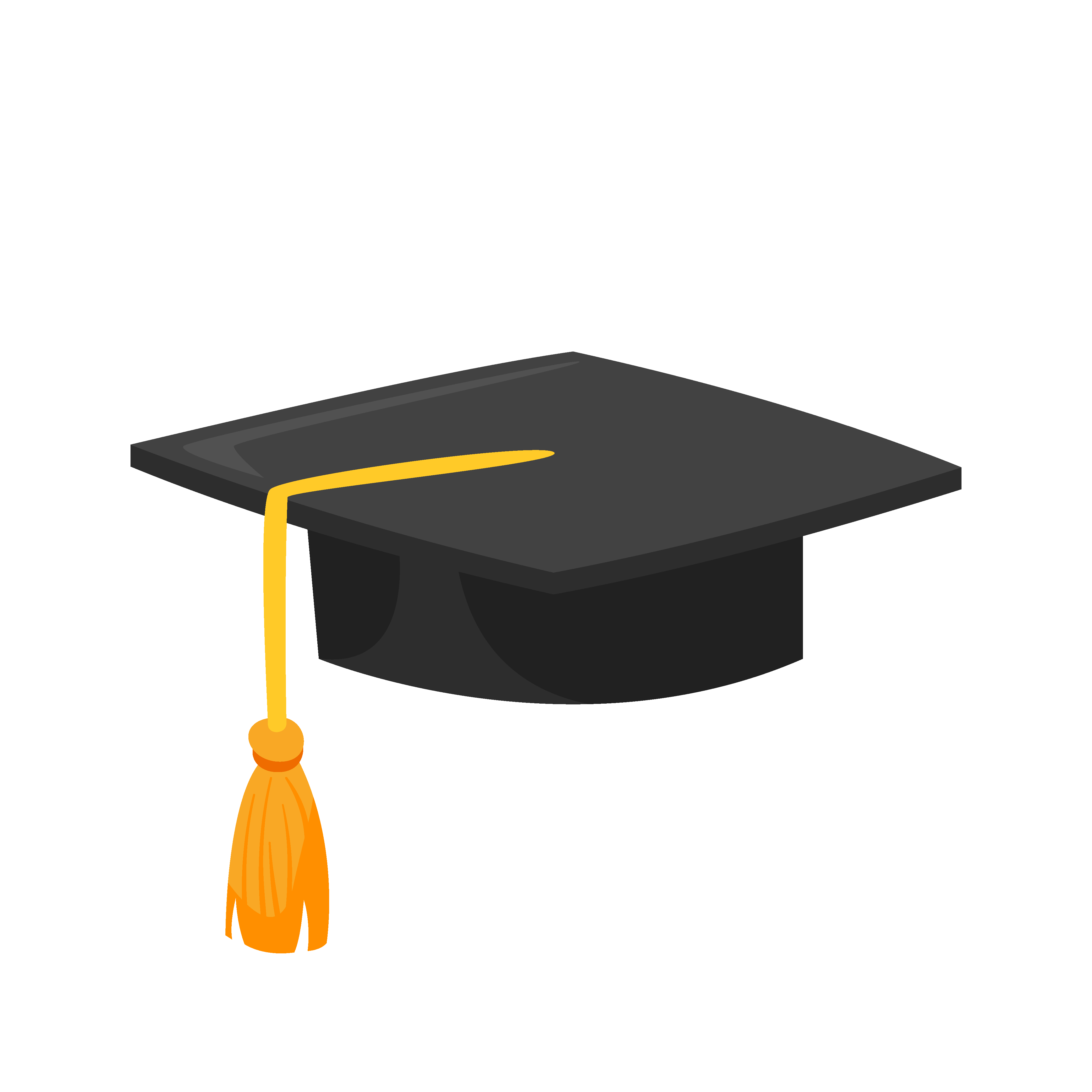 Graduation cap graphic