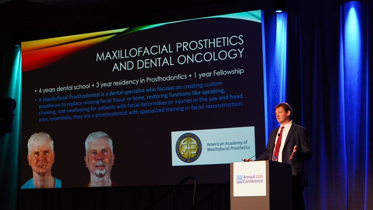 Dr. Kase presenting at NCCN Annual Meeting