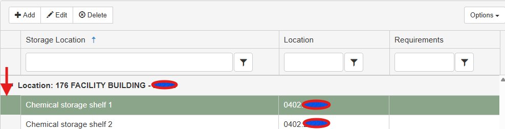 screenshot of software