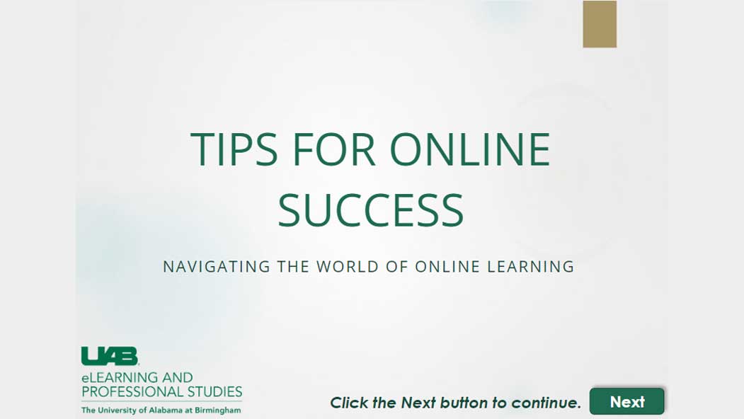 Tips for Online Success