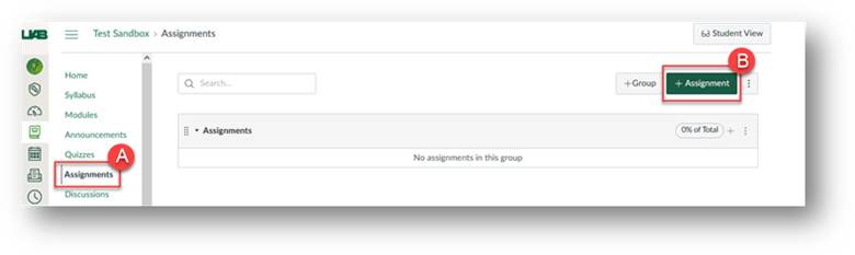 Screenshot of PlayPosit user navigation pane. 