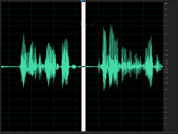 Digital sound image.