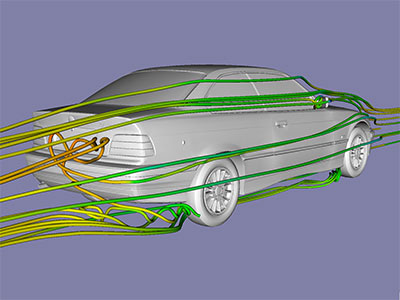 BMW streamlines.