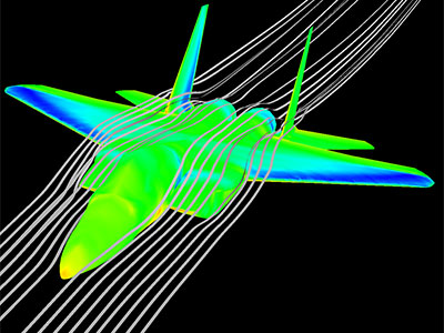 Plane streamlines.