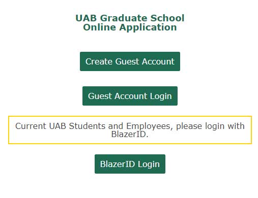 Application Portal Sign In