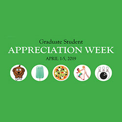 Graduate Student Appreciation Week Logo.