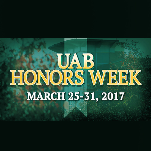 Honors Week 2017.