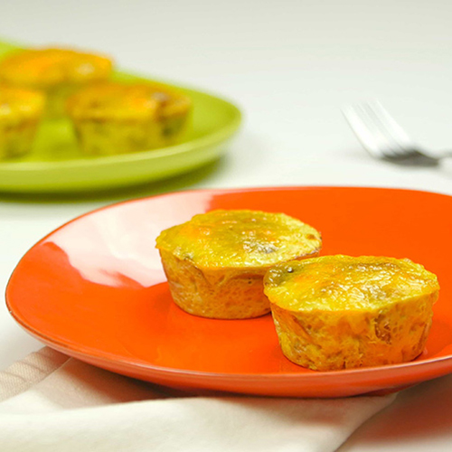 Egg Muffin Cups with Turkey Sausage