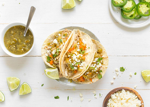 Slow Cooker Chicken Tacos