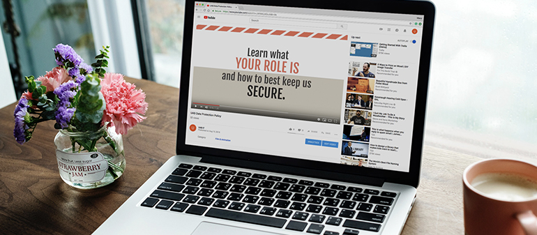 Data Protection Rule video helps explain protecting data