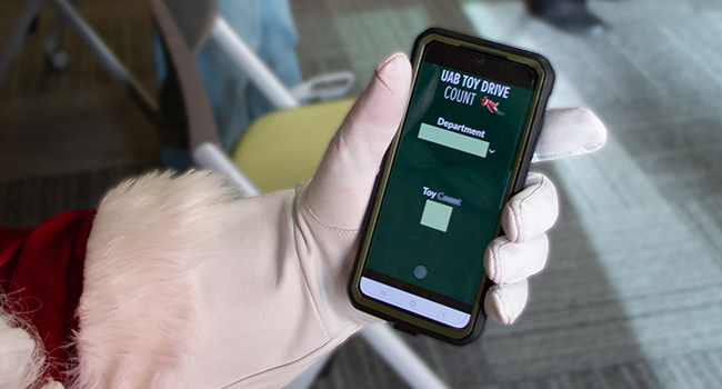 UAB IT adds Toy Drive app to measure success