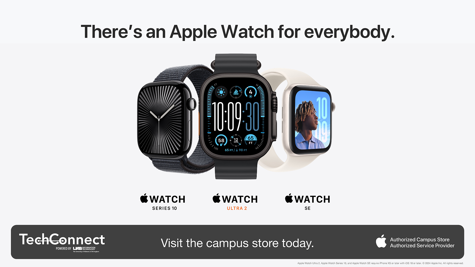 There's an Apple Watch for everybody.