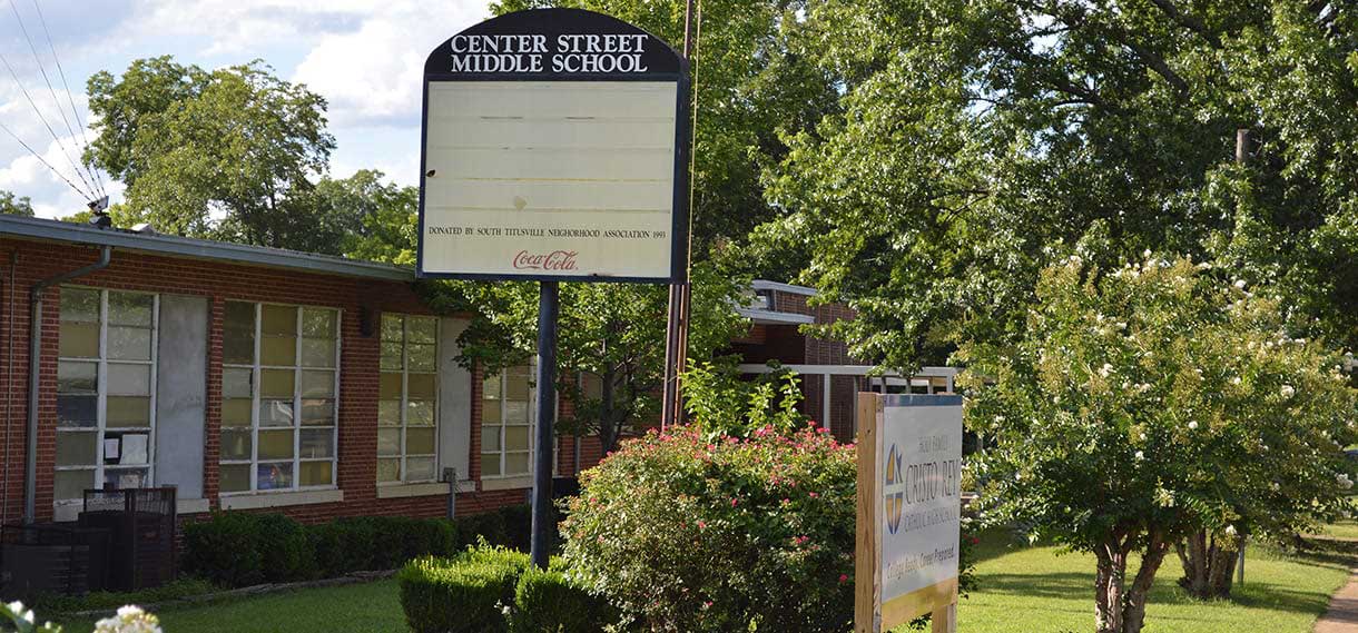 Center Street Middle School.