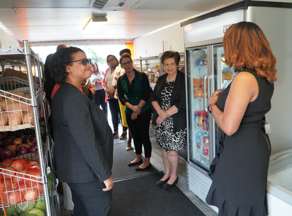 Chiquita Brooks-LaSure Administrator of Centers for Medicare and Medicaid Services (CMS) visits UAB to discuss health equity