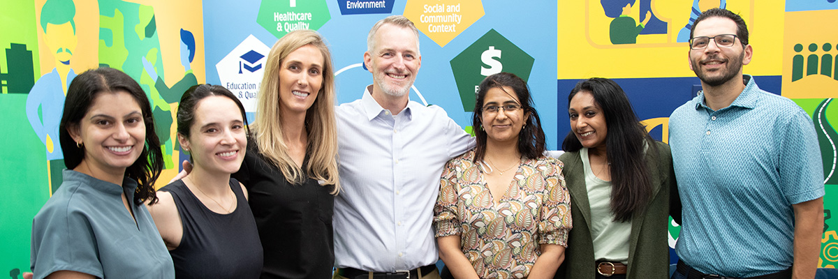 Group image of the TEACH DOM team