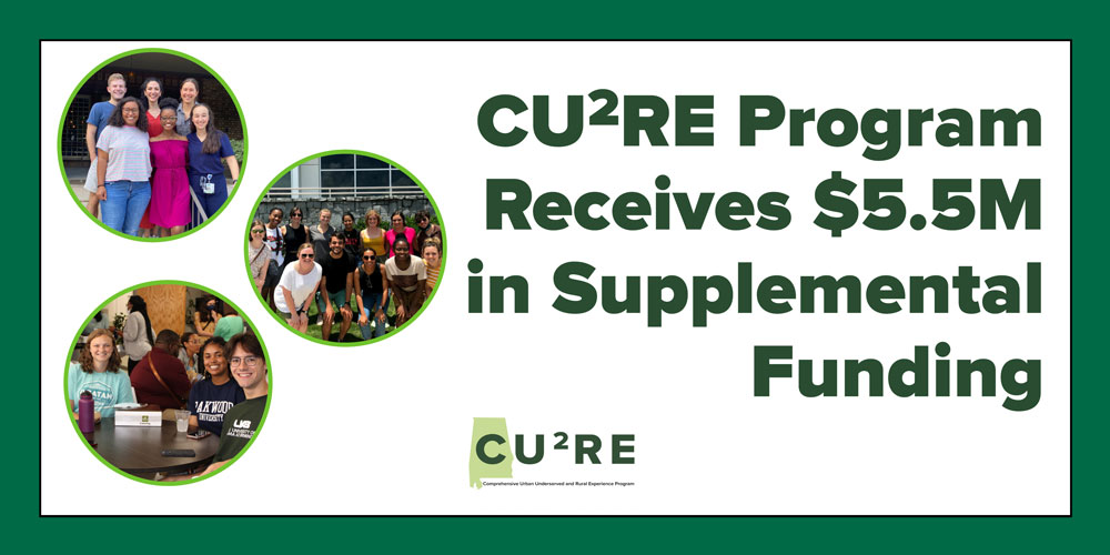 CU2RE program awarded $5.5 million in supplemental funding
