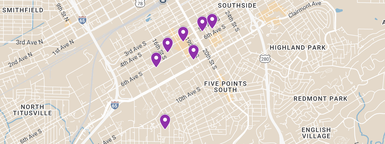 map dom training sites