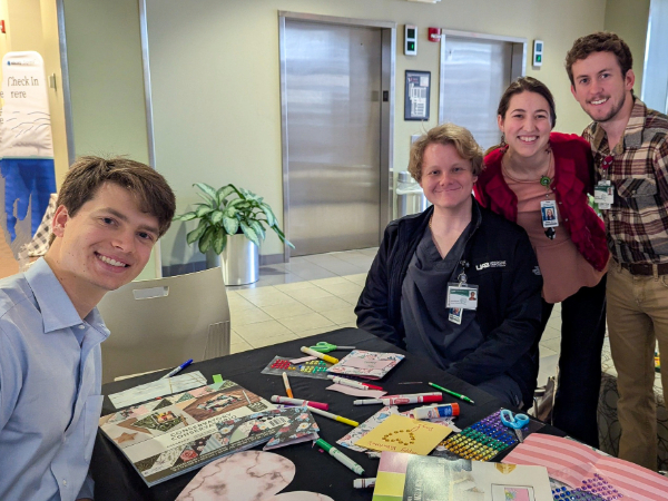 AHEC Scholars smile during an activity