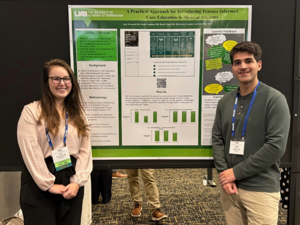CU2RE student Anna Townsend and Joseph Coppiano, M.D.