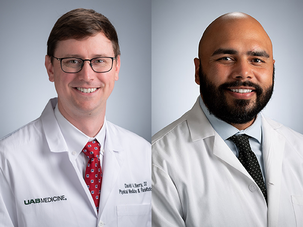 Drs. David Berry and Nelson Santos Agosto