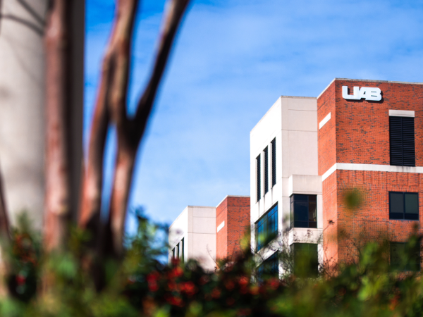 Image of UAB Hospital with Landscaping