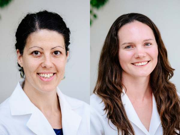Dr. Mariangela Scarduzio and Dr. Karen Jaunarajs