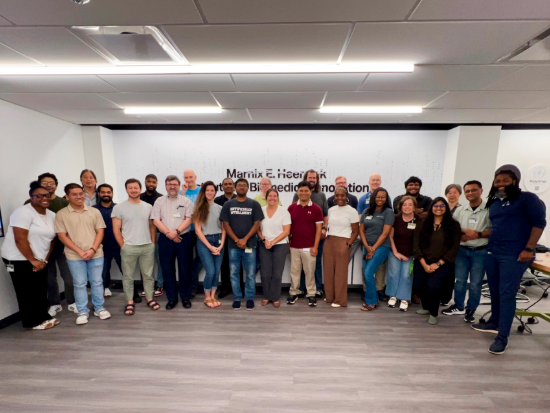 AI Automation in Healthcare workshop group photo