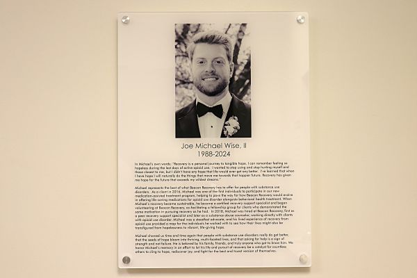 michael wise memorial plaque