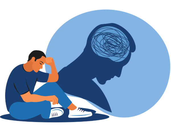 schizophrenia stock photo