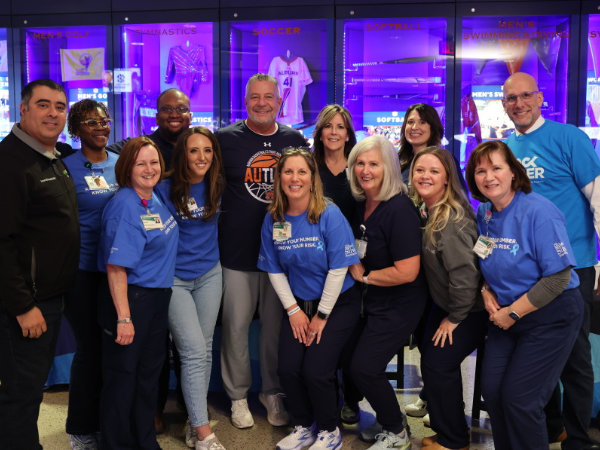 uab urology at auburn men's basketball game
